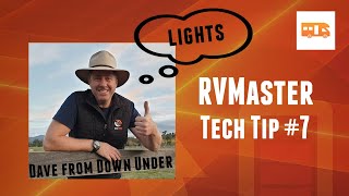 How To Control Lights Via The Wall Mounted Console Or App (RVMaster TechTip 7)