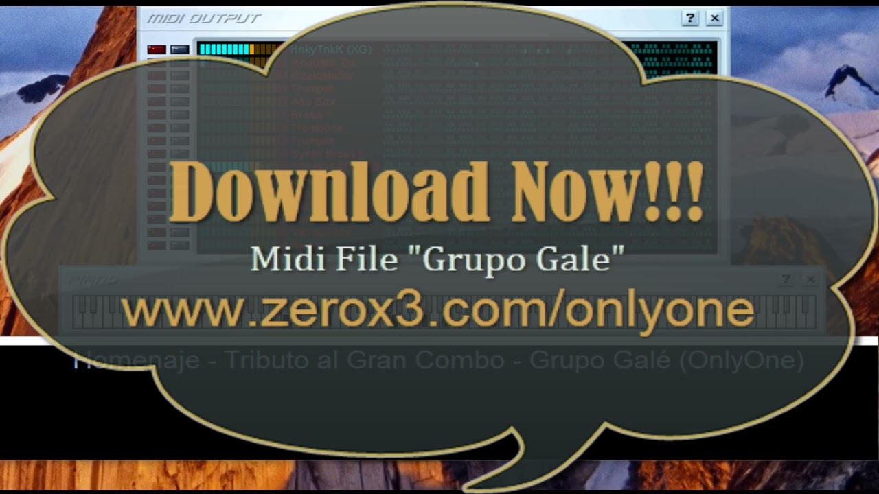 Tributo al Gran Combo - Grupo Gale - Midi File (OnlyOne)
