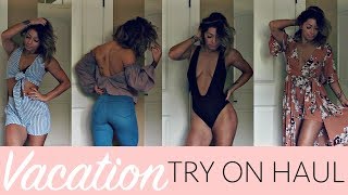 HUGE TRY ON HAUL | My California Vacation Haul