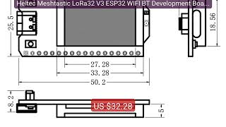 Heltec Meshtastic LoRa32 V3 ESP32 WIFI BT Development Board 863-928... — Top Rated 2026 | Buy Now!