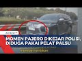 Momen Mobil Pajero Dikejar Polisi, Diduga Pakai Pelat Palsu