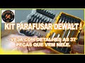 Apresentando o kit para parafusar DEWALT  - Jogo de bits com 37 peças com estojo DW2163 -  bit gross