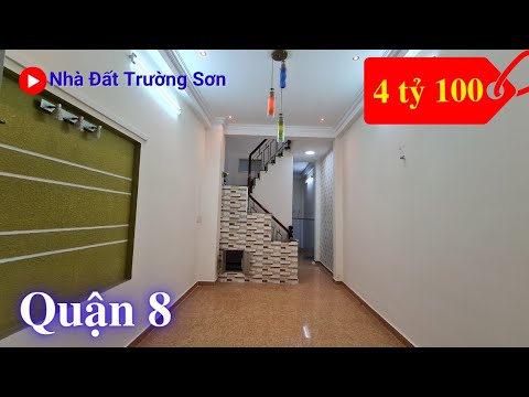 Chính chủ bán nhà Quận 8 hẻm 184 Âu Dương Lân P3Q8. Nhà 1 lầu đúc thật, gần cầu chữ Y, giáp Quận 5