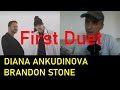 Diana Ankudinova & Brandon Stone Side By Side 2022 !!