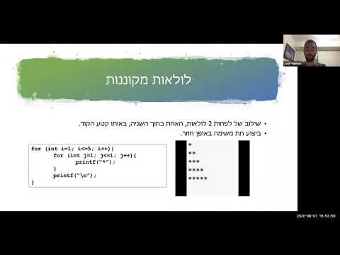 וִידֵאוֹ: מהי למידה בלולאה אחת?