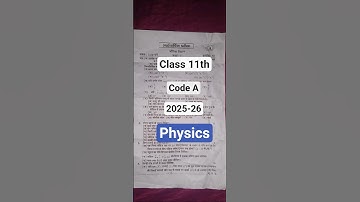 class 11 physics half yearly 2025-26 question paper code A |भौतिक विज्ञान अर्द्धवार्षिक प्रश्नपत्र