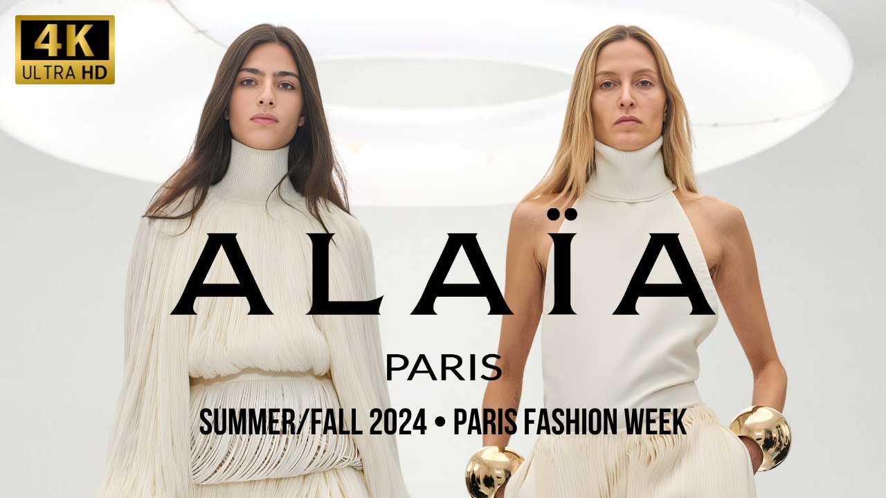 Alaïa Summer/Autumn 2024 Fashion Show | Paris Fashion Week - YouTube