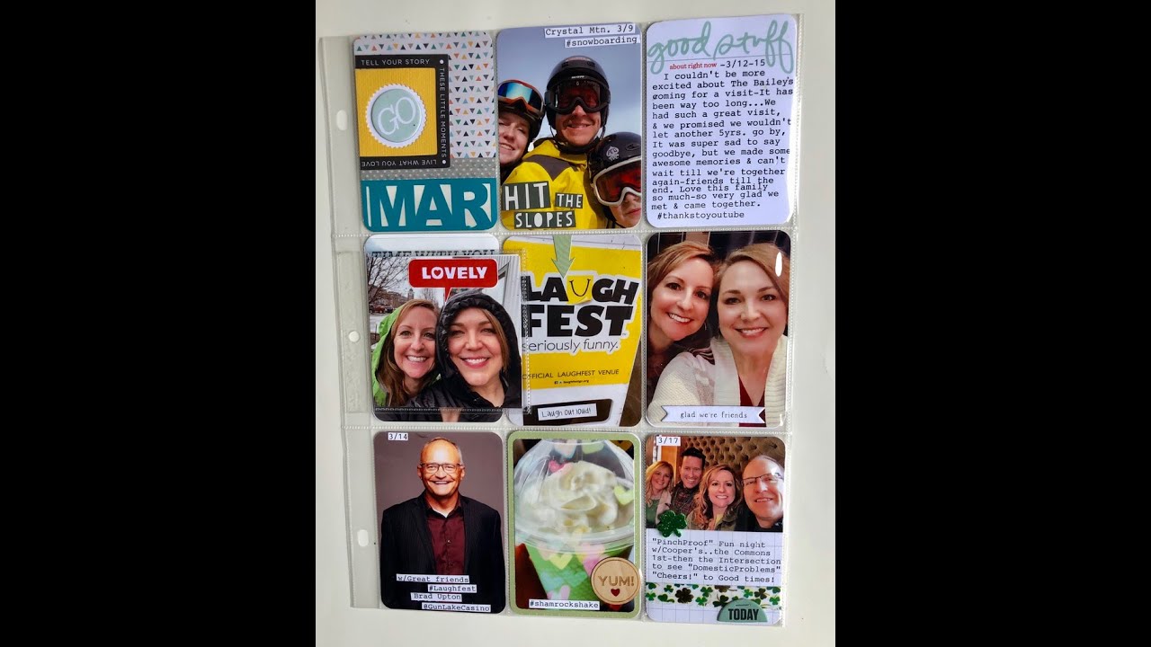 March/April with Spring Break  2019 - Project Life Share