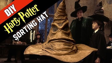 ⚡️Harry Potter DIY: How to make a Sorting Hat  - Welcome to Hogwarts!