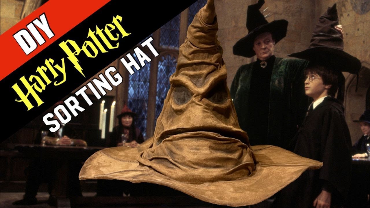 ⚡️Harry Potter DIY: Sorting Hat - Welcome To Hogwarts! 