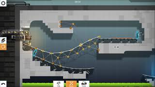Bridge Constructor Portal | Puzzles 15 and 16 | Engineering Bridge Contructing Game