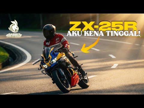 ZX25R KENA TINGGAL! MOTOVLOG BERSAMA RAKAN RAKAN RABBIT & WHEELS 🔥 [4K]