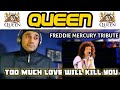 Brian May (Queen) - Too Much Love Will Kill You (Live Freddie Mercury Tribute) FIRST TIME WATCHING