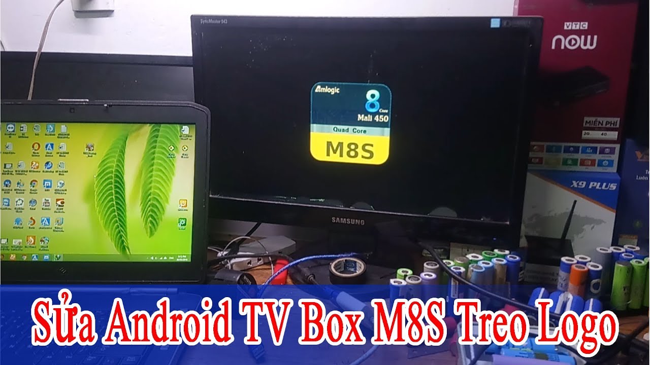 Sửa Android TV Box M8S Treo Logo , Chạy Firmware M8S