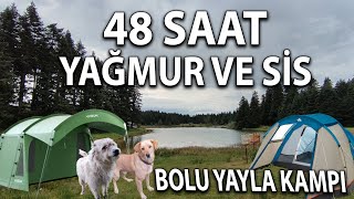 Sonbaharda 10 Derecede Kamp Yaptik - Yayla Kampi - Bolu - Sevíller Yaylasi