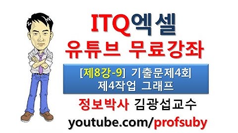 [ITQ엑셀 8강-9]ITQ엑셀 기출문제4회 제4작업 그래프