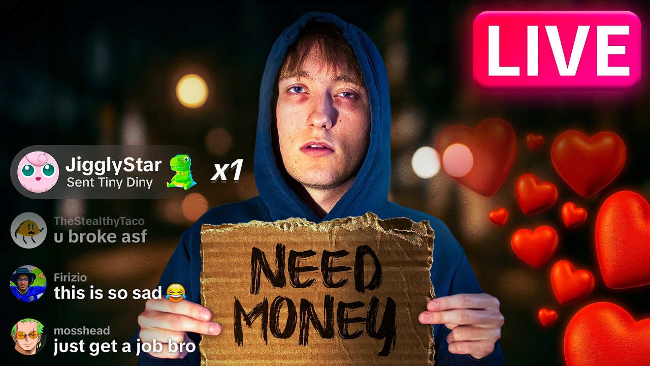 I Went Live on TikTok Until I Made Money