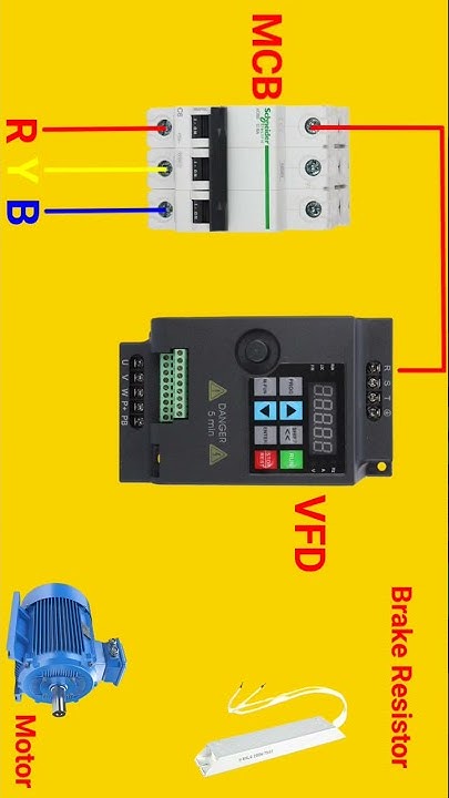 Variable Frequency Drive 3 Phase | Vfd Motor Control Circuit Diagram ...