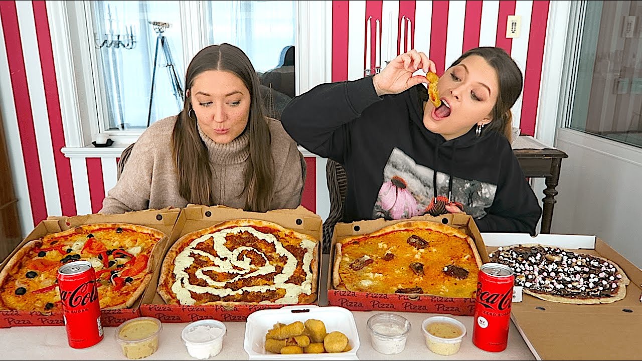 PIZZA MUKBANG!!!