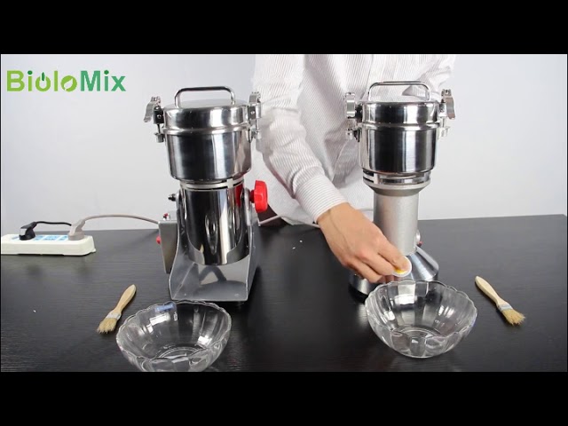 BioloMix 800g Electric Grain Grinder Mill, Spices Cereals Coffee