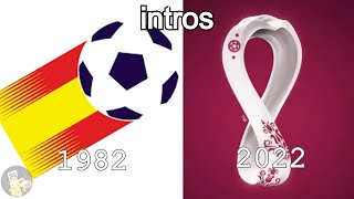 Todas las intros de las Copas Mundiales (1982-2022) / rayo gamer 10