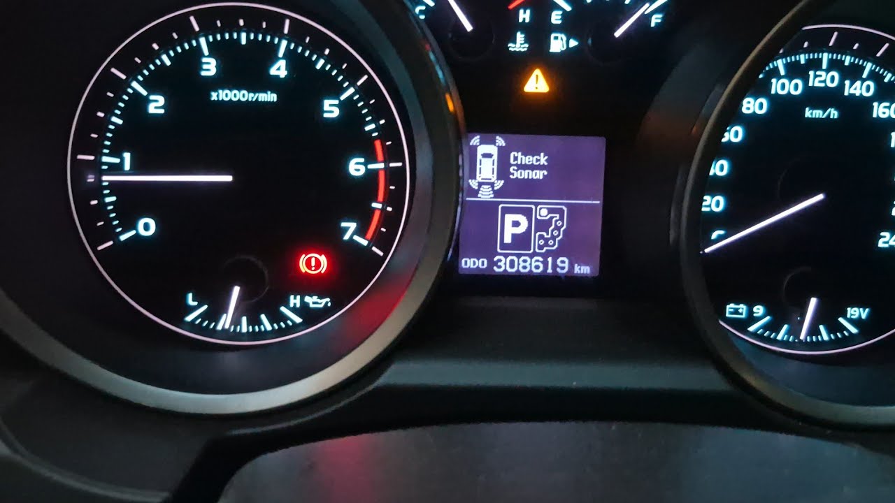 C1AED dtc Toyota/ Lexus  check sonar fix