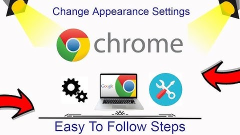 Hoe u de weergave-instellingen van Chrome wijzigt