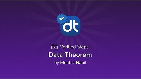 Data Theorem | Verified Steps on Bitrise