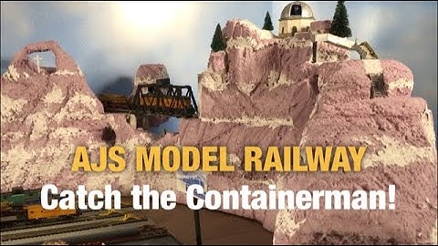 AJS Model Railway N scale- Catch the Containerman!