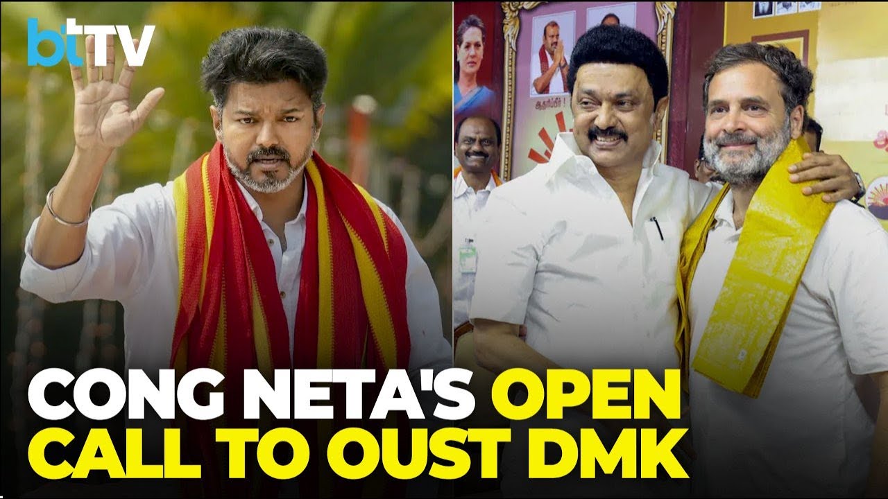 TN Polls Heat Up As Congress–DMK Rift Explodes Over Power Sharing And Vijay Factor