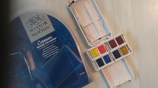 REVIEW WINSOR & NEWTON ARTIST'S PROFESSIONAL WATERCOLOUR HALF PAN FIELD BOX  