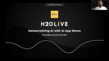 H2O Live: Democratizing AI with AI Apps Recording