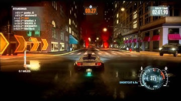 NFS the Run Multiplayer gameplay Burning city