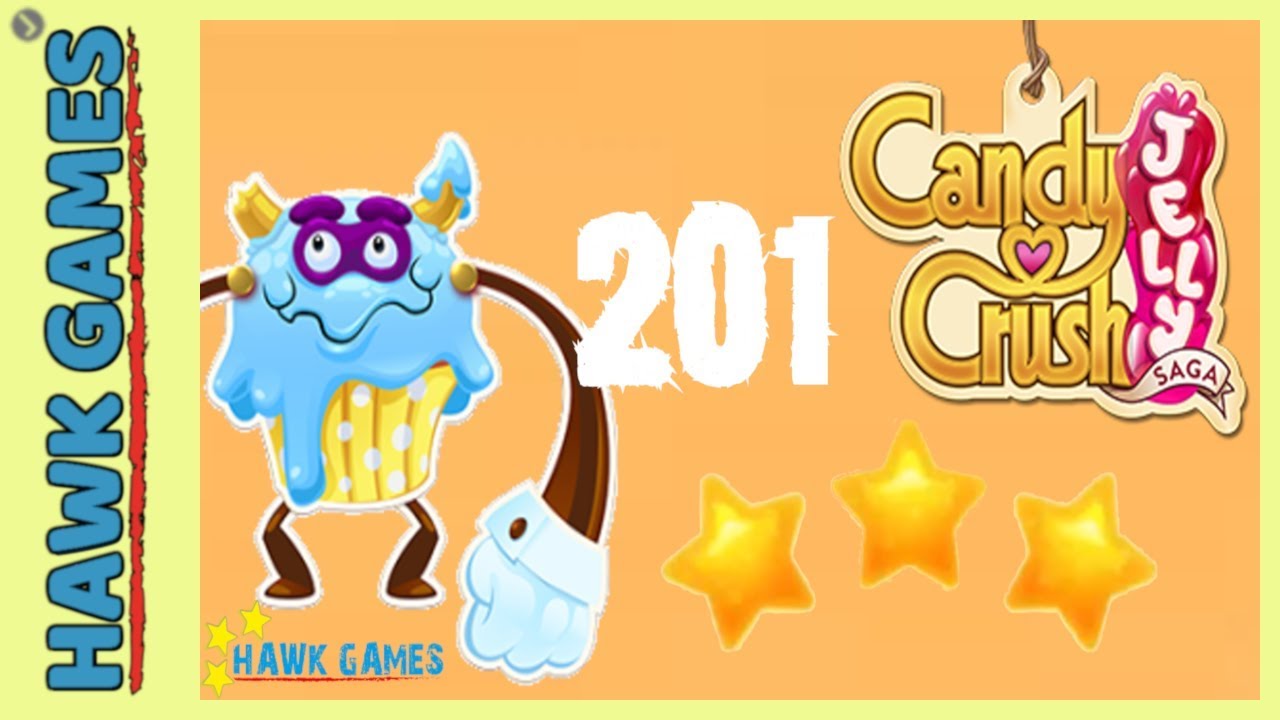 Puffler Candy Crush Jelly - 3 Stars Walkthrough Level 201 (Puffler Boss mode ...