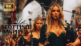 Scottish Women with Bagpipes | Epic Scottish Bagpipe Parade | Highlands and the Spirit Eternal