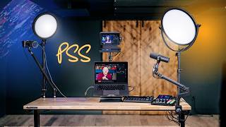 Build a Rolling Podcast &amp; YouTube Desk 3 Setups + 1 Plug