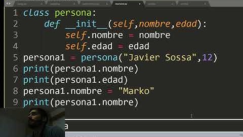 ¿Cómo hacer clases y objetos con Python? [POO] Programación orientada a objetos