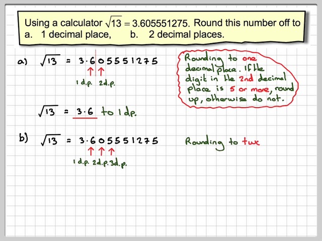 Rounding to 1 decimal place – version 2 – Variation Theory