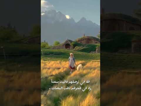 فلا في وصلهم لاقيت سعدا ولافي هجرهم ذهب المصاب ترند