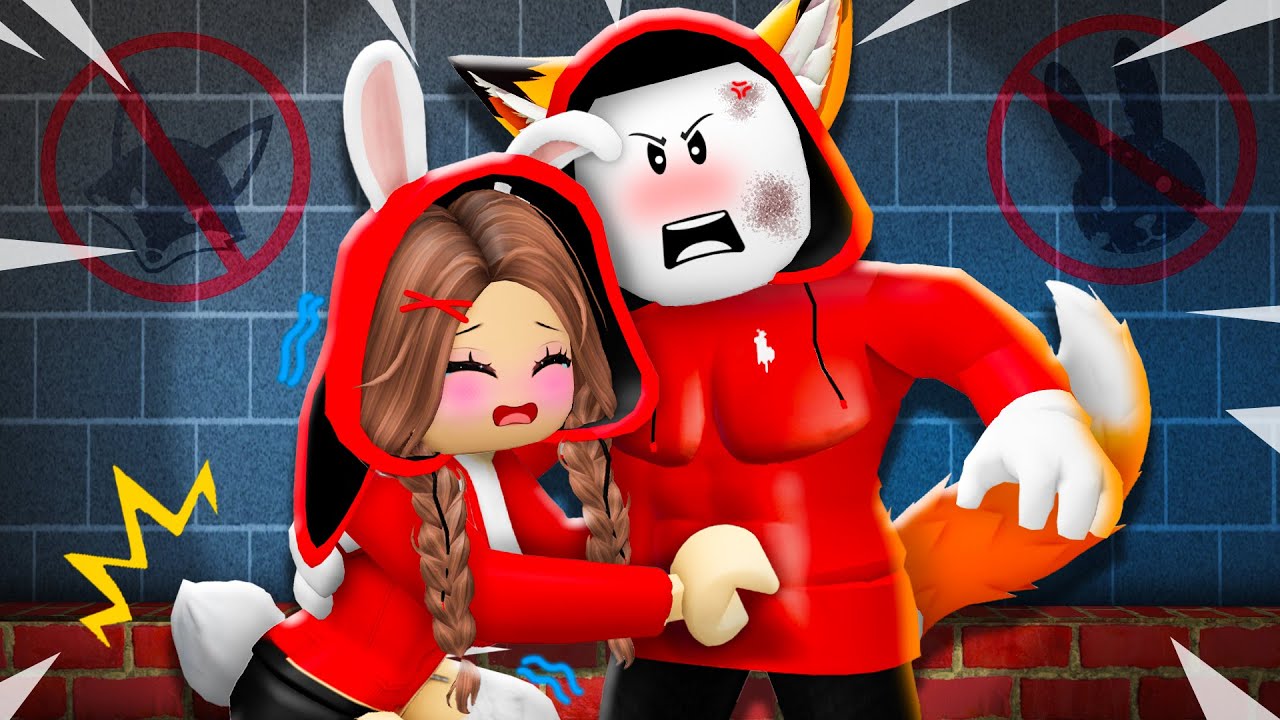 JJ Fox Boy and Bunny Girl FORBIDDEN LOVE?! 💔 - Maizen Roblox