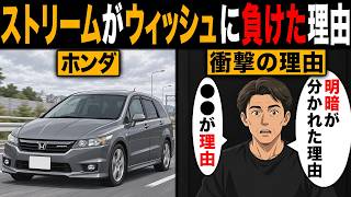 【ホンダ・ストリーム vs トヨタ・ウィッシュ】…なぜホンダ・ストリームがトヨタ・ウィッシュに負けたのか？