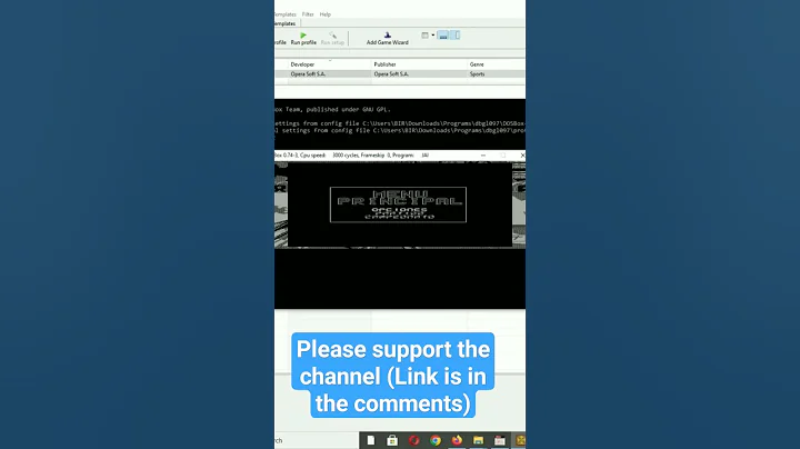 Jai Alai [MS DOS] Title Music on IBM PC Speaker {YouTube #shorts Edition}
