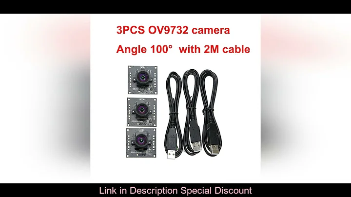 GXIVISION 3PCS IMX179/OV2735/OV9732 100 Degree 1MP 30fps 2M Cable Camera Module Compatible For DIY A