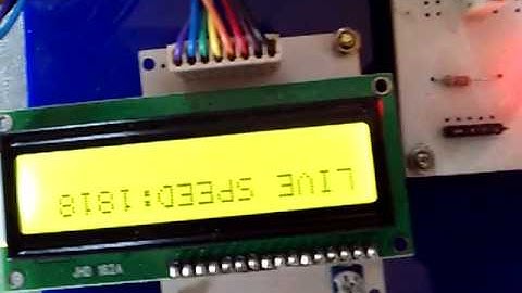 contactless tachometer..MGIT