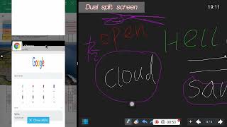 6, Dual split screen