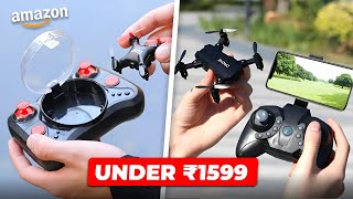 Best Budget DRONE with Camera in India▶4K RECORDING, 3 BATTERY, WIFI, 6 axis G-yro, 3000mAh, 30M rec