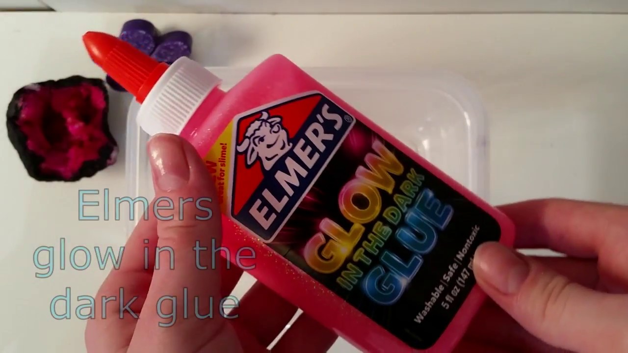 Trying Elmer's Glow in the Dark Glue and Elmer's Magical Liquid! Fab or  Fail?? 