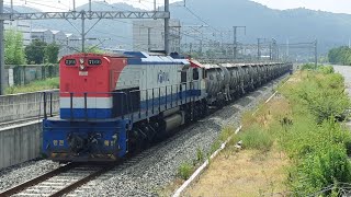 서대구역부지 신동발 영주행 #3274 [DEL7166] 화물열차 통과
