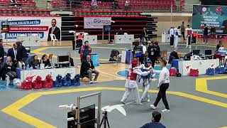 Huri Korkut Trabzon Huriye Nur Ergin İstanbul 2023 Büyükler Türkiye Taekwondo Şamp. 73 Kg Final
