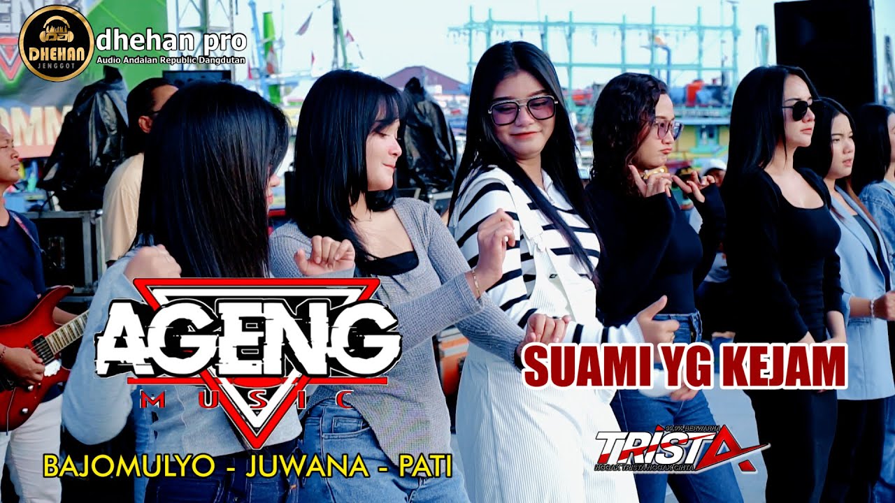 SUAMI YANG KEJAM- AGENG MUSIC - PESTA LAUT BAJOMULYO 2025 - JUWANA PATI